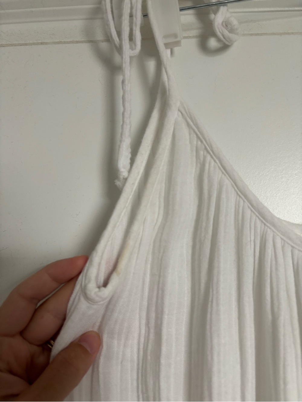 LA RELAXED Organic Gauze Dress S/M - Picture 4 of 8